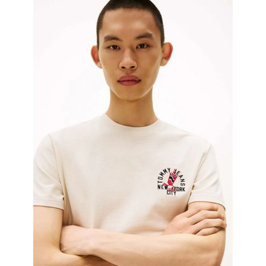 Tommy Hilfiger Ανδρική κοντομάνικη μπλούζα Regular Small Motif Tee